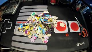 Eeveelution Puzzle Timelapse: A quick piecing together