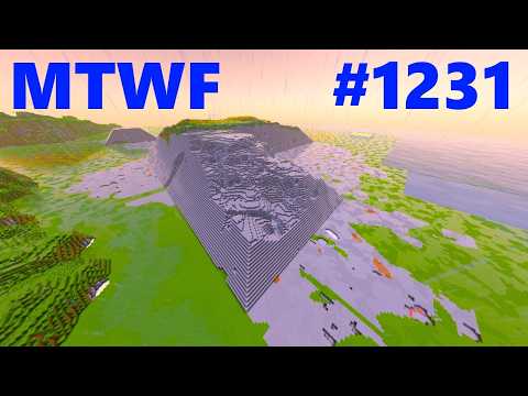 Minecraft - making the world flat 1231
