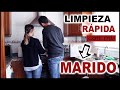 LIMPIO con mi MARIDO + LIMPIEZA RÁPIDA|| MOTÍVATE || Blanco Nuclear
