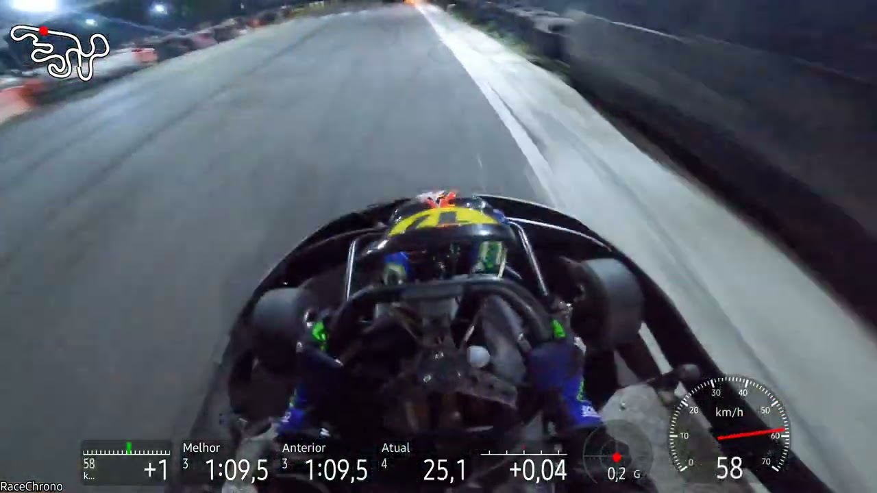 Corrida de kart, speedland traçado 2023, kart 17, 90kg, 29/05/23 bateria 20:30, L P1, chegada P1