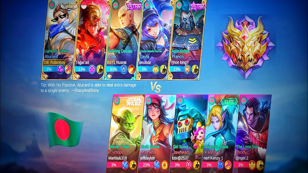 Alucard One shot build]😈😈 Mobile Legends gameplay| 