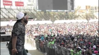 Cassper Nyovest performs Turn Up Gang