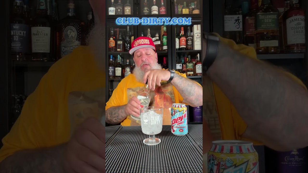 (21+ Content, Drink Responsibly) Rasta Bob Coconut Rum x Mountain Dew Summer Freeze