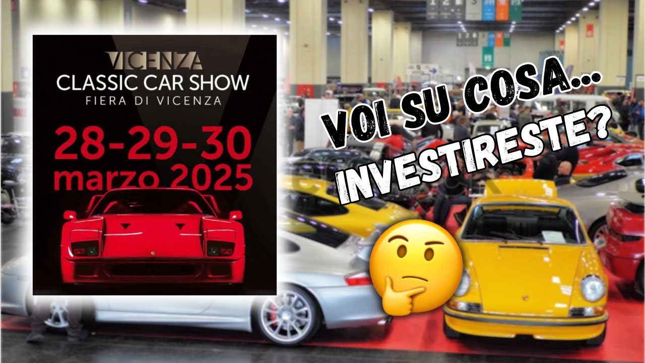Vicenza CLASSIC CAR SHOW 2025 - Tour 
