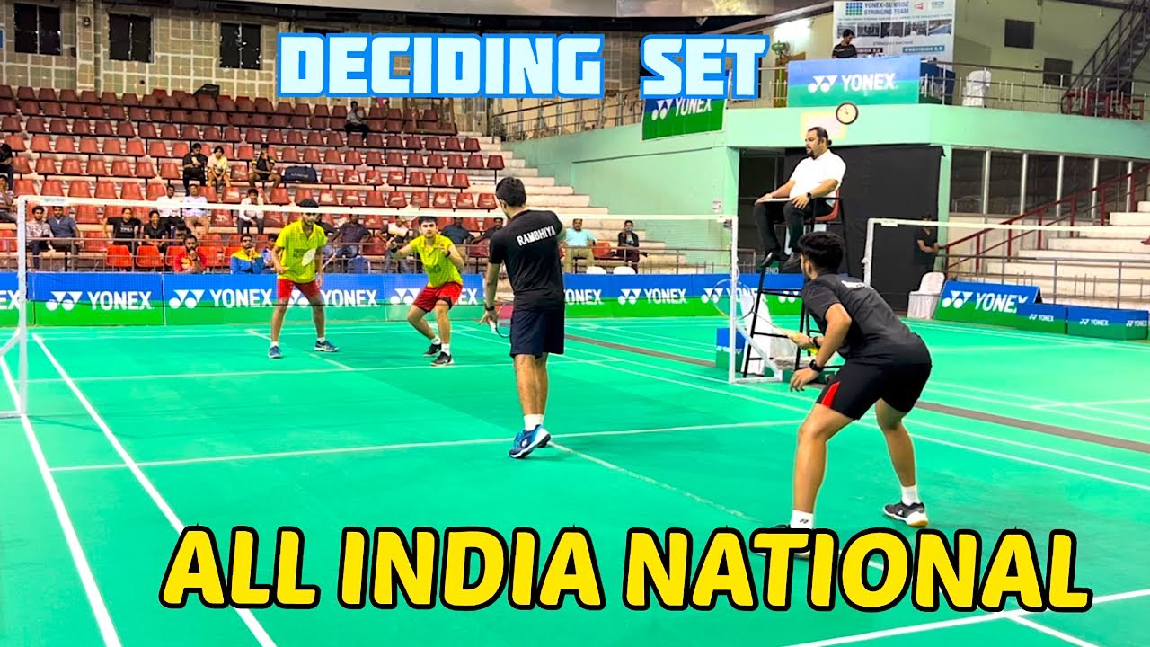 ALL INDIA NATIONALS || DEEP RAMBHIYA AKSHAN SHETTY vs NITHIN H.V PRUTHVI ROY || QUATERFINALS || 2022