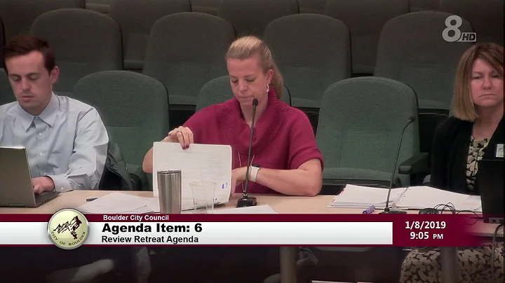 City of Boulder City Council Study Session 1-8-19