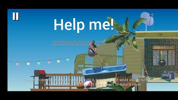 Getting over it with bennett foddy on android | Part 1 (Re upload)