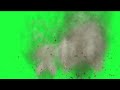 Dust Explosion Green Screen Effect