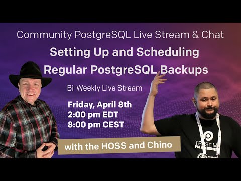 Setting Up and Scheduling Regular PostgreSQL Backups - PostgreSQL Database Backup Tutorial