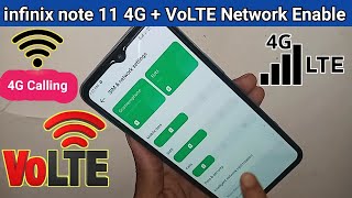 infinix note 11 4G+ VoLTE network Enable // 4G calling enable screenshot 4