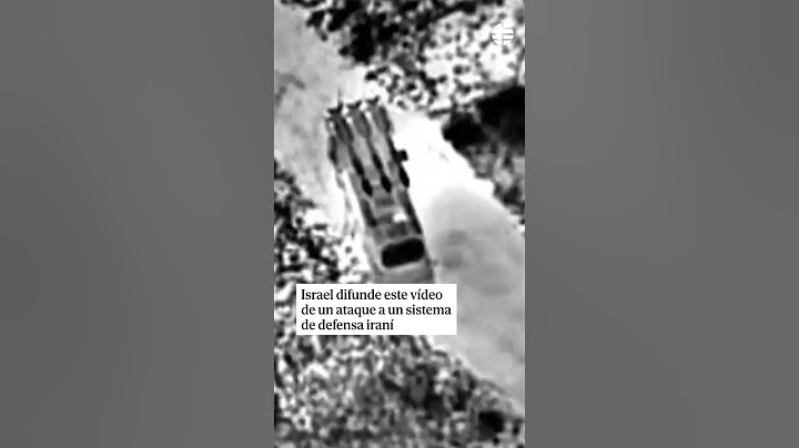 Ataque de un dron israelí a un sistema de defensa de Irán #israel #iran #drone #guerra #netanyahu