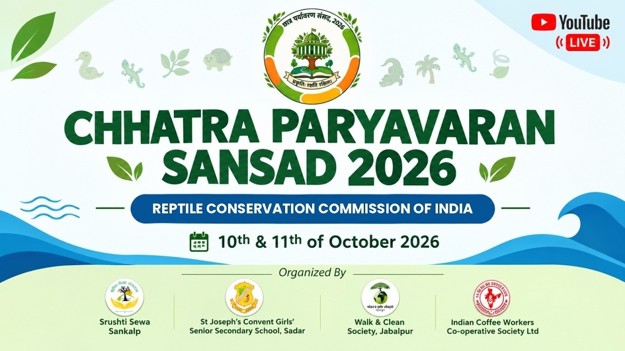 Chhatra Paryavaran Sansad 2026 | Human-Wildlife Conflict Mitigation Committee | YouTube Live