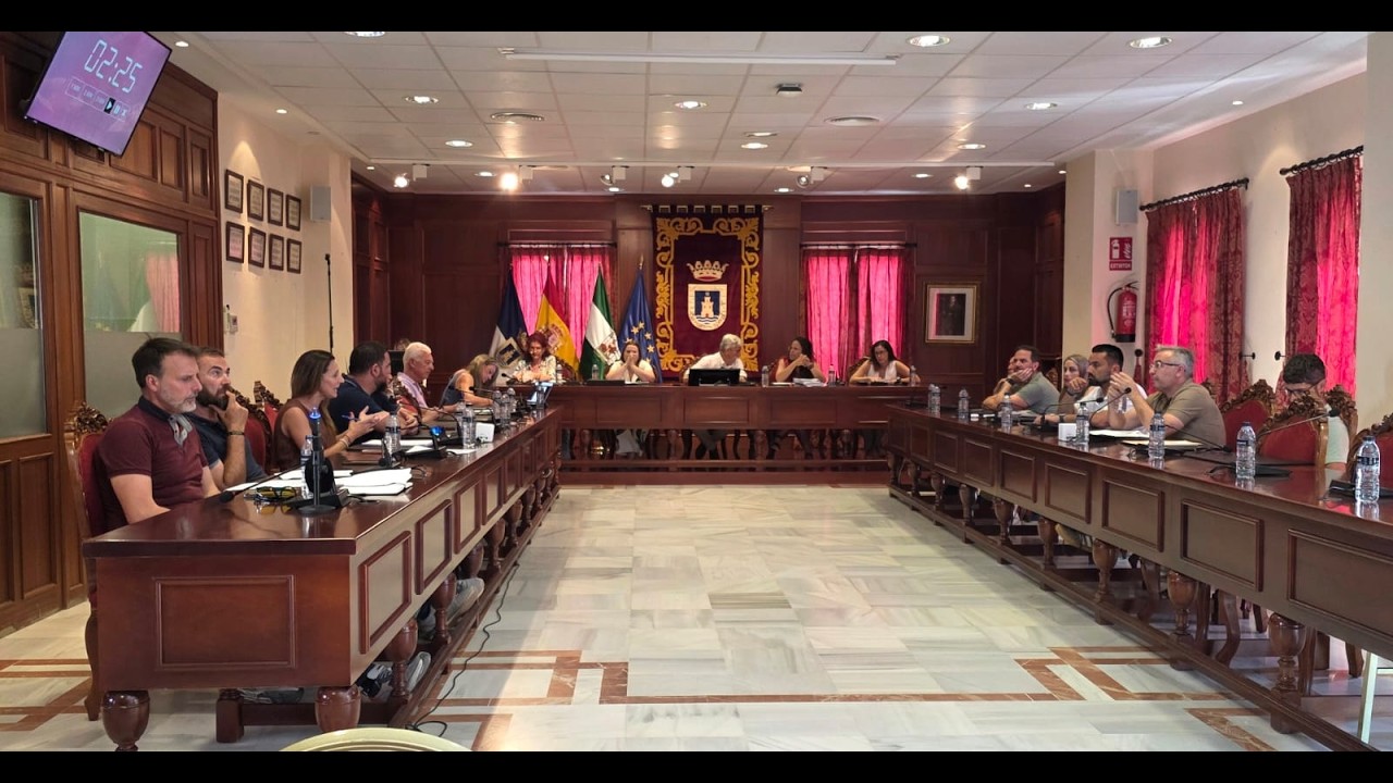 Pleno extraordinario 1 de julio de 2026, Chipiona.