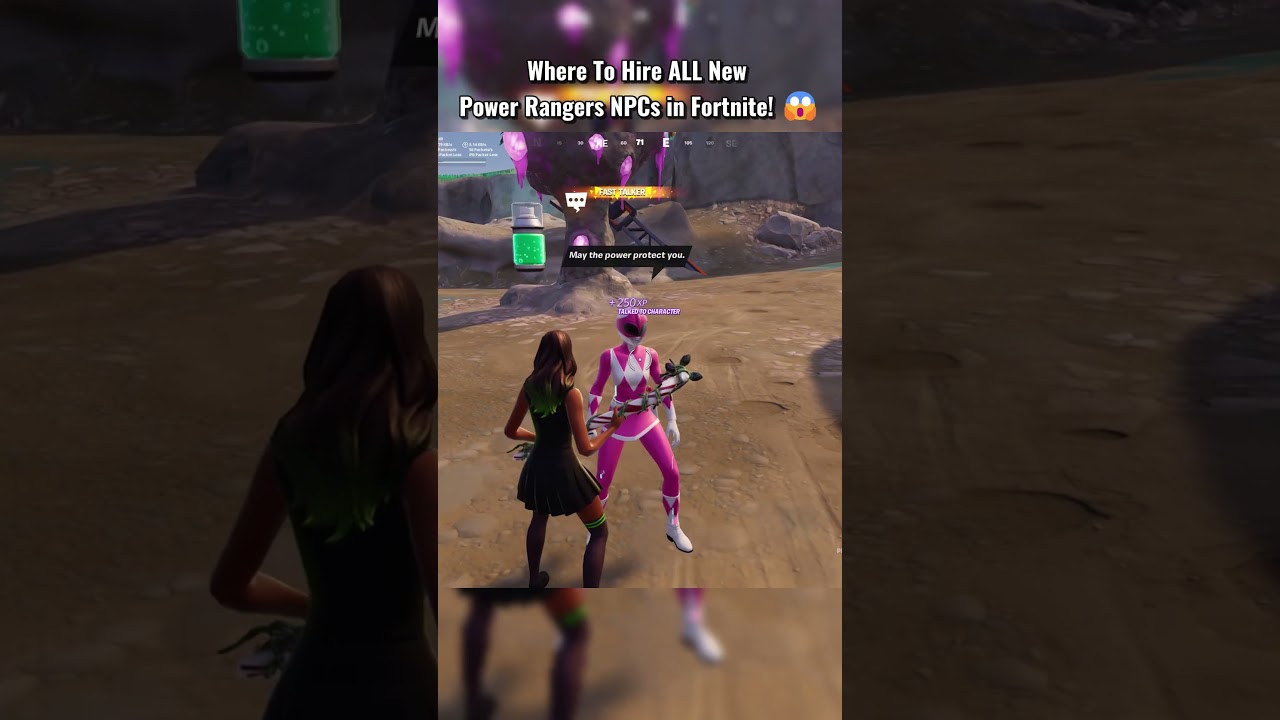 Where To Hire ALL New Power Rangers NPCs in Fortnite! 😱 (Chapter 6 Season 4) 