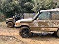 Land Rover Discovery 300 tdi vs  Nissan Terrano II - Off Road