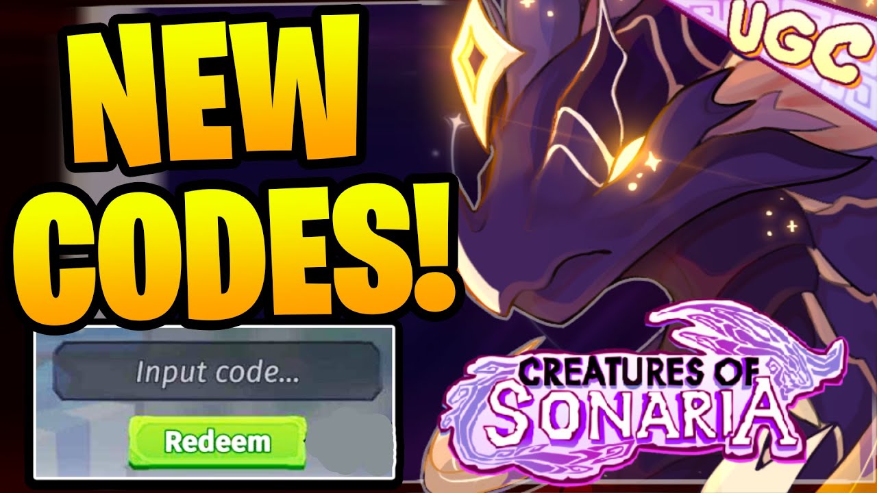 Creatures of Sonaria Codes for December 2023: Tokens, Spins & More! - Try  Hard Guides