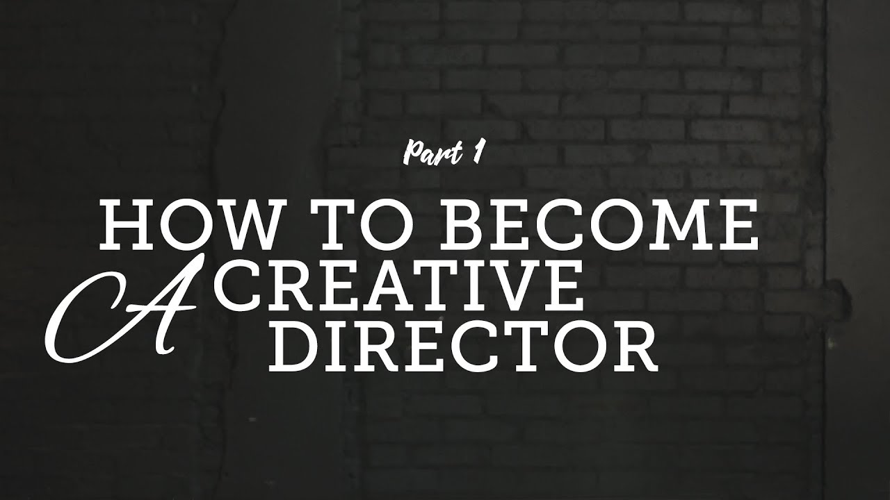 creative director education needed