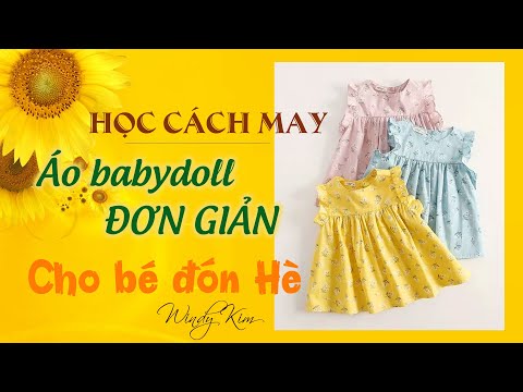 Video: Cách May Quần áo Cho Bé Gái