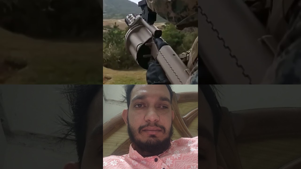 Revolver-type 6-barrel Grenade Launcher 