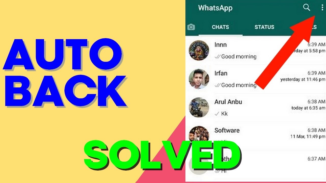 How to Fix and Solve Whatsapp Auto Back Problem on Any Android Phone 2022