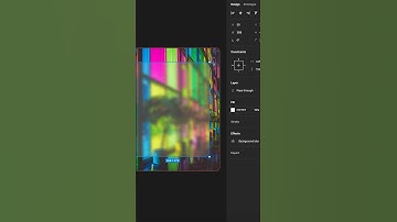 How do you create gradient blur in Figma? web design tutorial #shortsyoutube #shorts
