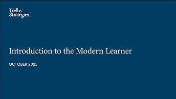 Introduction to the Modern Learner