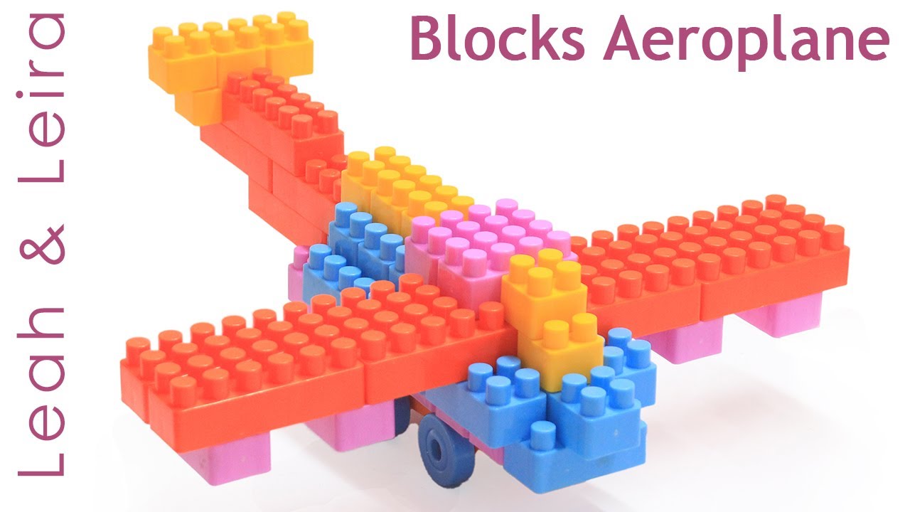 Toy plane (how to make a plane building blocks) 