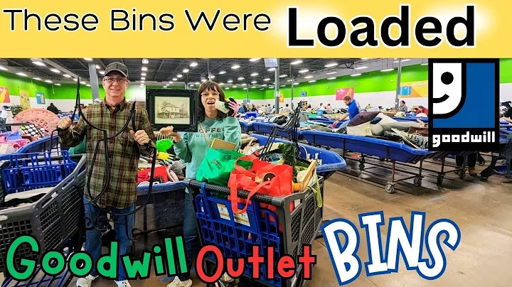 GOODWILL OUTLET BINS: These Bins were LOADED! * Food for sale? * Thrift with Me & Pat - Upcycle