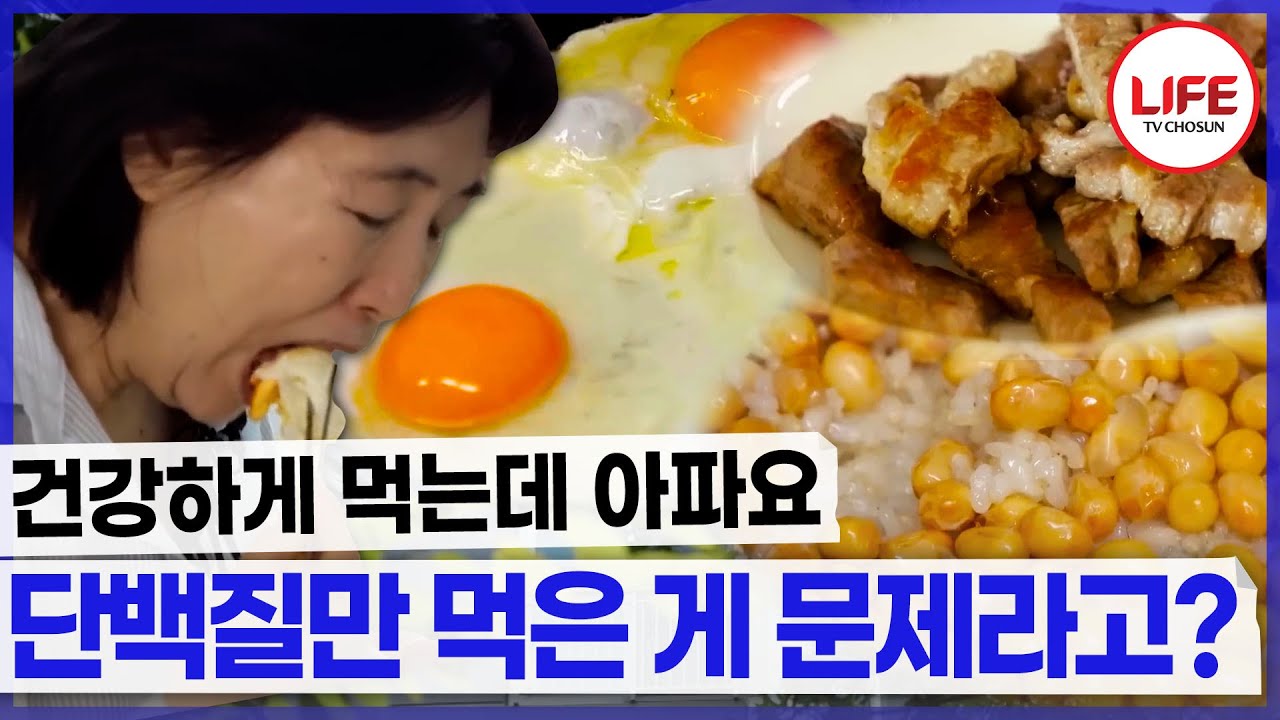 건강=단백질? 단백질만 먹는데 저는 왜 안 건강하죠? (TV CHOSUN 240904 방송)