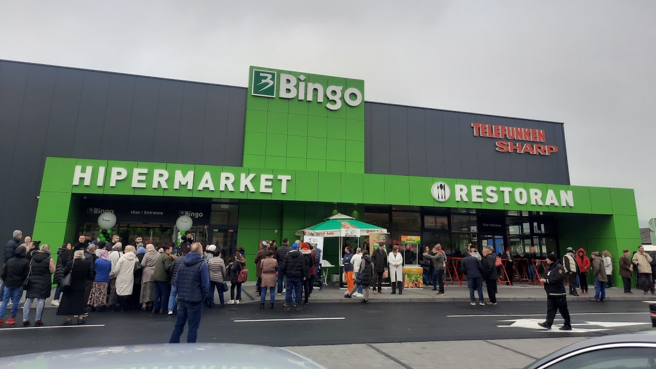 Hipermarket Bingo (Tojšići Kalesija) YouTube