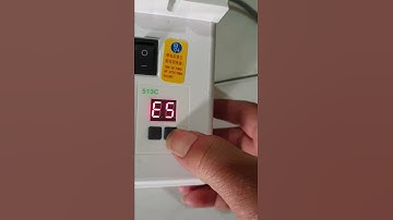 Cara cepat atasi error E5 pd dinamo servo jack 513 C karena salah pencet tombol