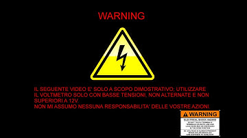 Voltmetro Fai Da Te [ARDUINO]