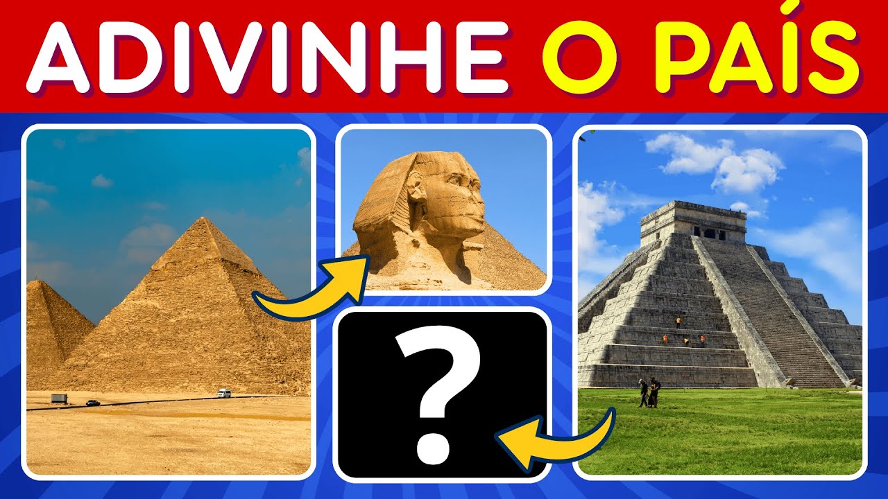 🗿🌍 Você Consegue Decifrar Esses Mistérios Antigos? | Desafio Geográfico