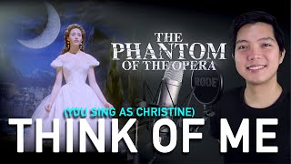 Think Of Me Raoul Part Only - Karaoke - Phantom Of The Opera