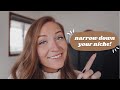 Do THIS If You Can't Pick A Niche - HOW TO NARROW DOWN YOUR NICHE FOR CRAFT BUSINESS!!
