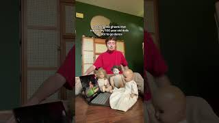 Teaching My 100 Year Old Dolls The Hot To Go Dance By Chappell Roan 💃