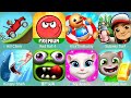 Top 8 Best Android & iOS Games (Hill climb,Red Ball 4,Buddy,My Angela,Hungry Shark,Subway surf)