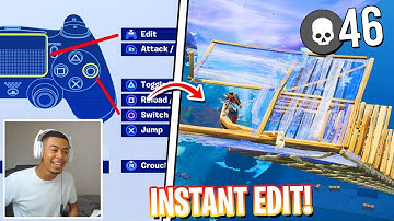 BEST Building/Edit Keybinds On Console Fortnite! - PRO PLAYER Button Assignments Season 6 (PS4)