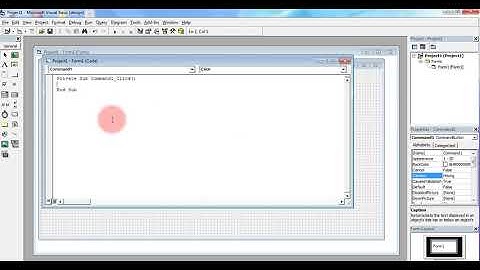 Contoh penggunaan If and Else pada Visual Basic 6.0