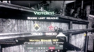 Nice Final Killcam (MW3)