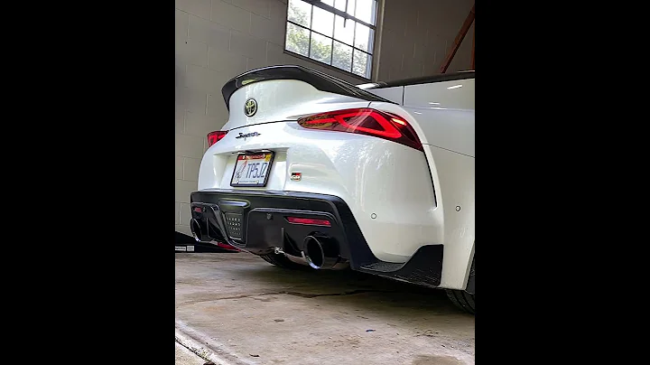 2021 Supra AWE Resonated Touring Exhaust (OEM DP)