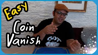 How to do a SIMPLE Coin VANISH - Magic Trick Tutorial