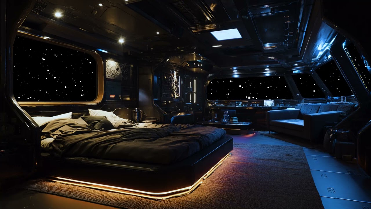 Cradled in the Silence of Space | Healing Cosmic ASMR & Ambient Drift for Deep Sleep & Stillness