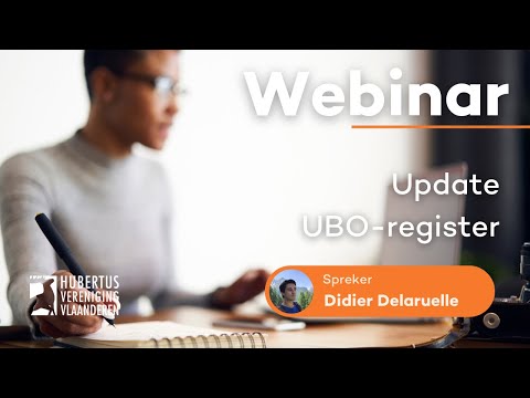 Webinar: hoe begin ik met het updaten van het UBO-register?