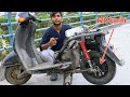 Convert petrol scooter to electric at home || Speed 120km/hr