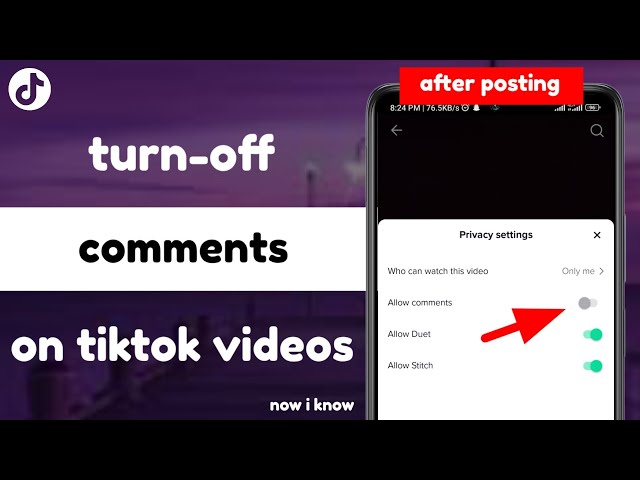 Turning off comments on TikTok is easier than ever