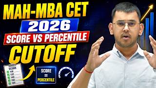 MAH MBA CET 2026 Score vs Percentile 😱 | Top MBA College Cutoff | MAH CET Rank vs College 2026!