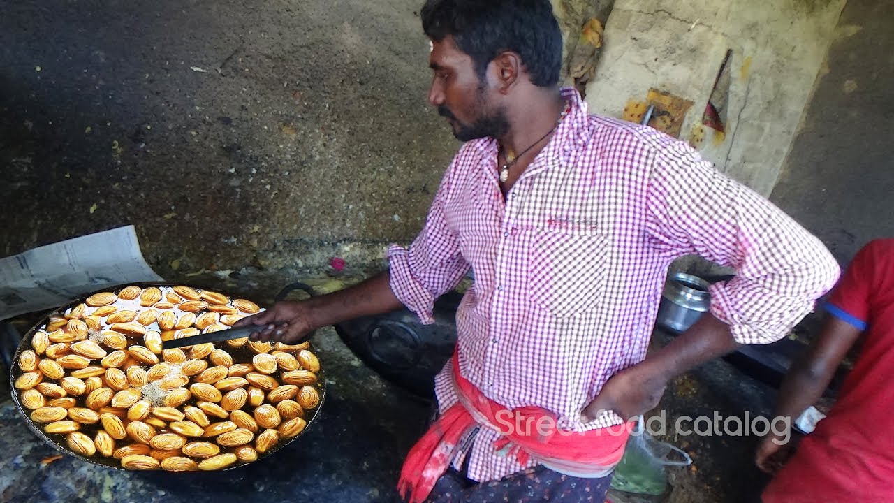 #Amazing Cooking Skills Traditional Sweets | How to Make Madatha Kaja Step by Step | Indian Sweets | Street Food Catalog