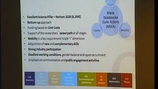 Jornada informativa Acciones MSCA Convocatoria Innovative Training Networks (ITN) 2019_1/2