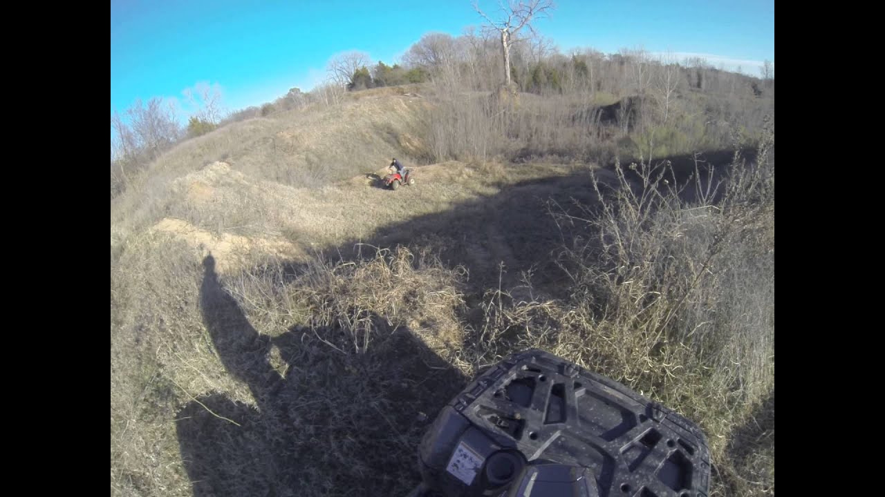 ATV Trail Riding Part 6 w/Go Pro - YouTube